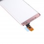 Сенсорная панель для Galaxy S7 Эдж / G9350 / G935F / G935A (розовое золото)