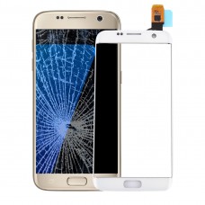 Pekskärm för Galaxy S7 Edge / G9350 / G935F / G935A (Vit)