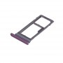 Bandeja SIM y la tarjeta Micro SD para Galaxy S9 + / S9 (púrpura)