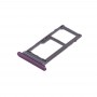 SIM і Micro SD-карти лоток для Galaxy S9 + / S9 (фіолетовий)