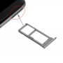 SIM-карти лоток і Micro SD-карти лоток для Galaxy S7 Краю / G935 (сірий)