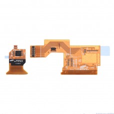 Ett par för Galaxy Note / N7000 / I9220 LCD-kontakt Flexkablar