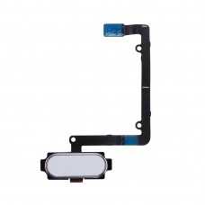 Knopf-Flexkabel mit Fingerabdruck-Identifikation für Galaxy A5 (2016) / A510 (weiß)