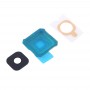 10 PCS Back Camera Bezel & Lens Cover with Sticker for Galaxy S6 Edge + / G9280