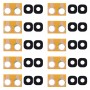 10 PCS macchina fotografica posteriore copriobiettivo con Sticker per la galassia A3 (2017) / A320