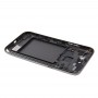 Medio Telaio copertura posteriore + Batteria Bezel per Galaxy Note II / N7100 (nero)