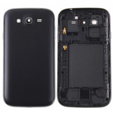 Middle Frame Bezel + Battery Back Cover for Galaxy Grand Duos / i9082(Black)