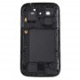 Ramka środkowa Bezel + Battery Back Cover dla Galaxy Wielkiego Duos / i9082 (czarny)