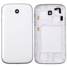 Средний кадр ободок + батарея задняя крышка для Galaxy Гранд Duos / i9082 (белый)