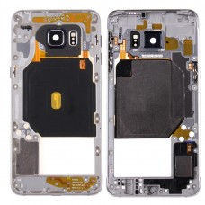 Middle Frame Bezel för Galaxy S6 Edge + / G928 (Silver)