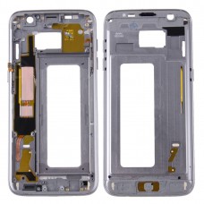 Front Housing LCD Frame Bezel Plate for Galaxy S7 Edge / G935(Grey)