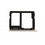SIM ბარათის Tray და Micro SD Card Tray for Galaxy A9 (2016) / A9000 (Gold)