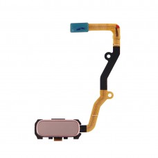 Bouton d'accueil pour Galaxy S7 bord / G935 (or rose)
