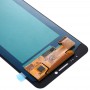 OLED Material LCD-ekraan ja Digitizer Full Assamblee Galaxy C7 (must)