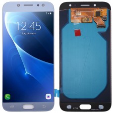 OLED მასალები LCD ეკრანზე და Digitizer სრული ასამბლეას Galaxy J7 (2017), J730F / DS, J730FM / DS (Blue)