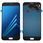 Materiał OLED ekran LCD i Digitizer Pełna montażowe dla Galaxy A8 (czarny)