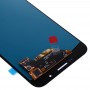 Materiał OLED ekran LCD i Digitizer Pełna montażowe dla Galaxy A8 (czarny)