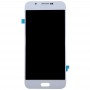 Écran LCD Matériel et oled Digitizer pleine Assemblée pour Galaxy A8 (Blanc)