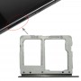 SIM ბარათის Tray + Micro SD Card Tray for Galaxy Tab S3 9.7 / T825 (3G Version) (შავი)
