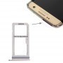 2 SIM Card Tray / Micro SD карта тава за Galaxy S7 Edge (злато)