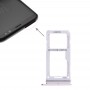 2 bandeja de tarjeta / Micro SD bandeja de tarjeta SIM para Galaxy S8 / S8 + (rosa)