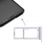 2 SIM-kártya tálca / Micro SD kártya tálca Galaxy S8 / S8 + (Pink)