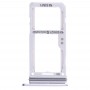 2 SIM-kortfack / Micro SD-kortfack för Galaxy S8 / S8 + (grå)