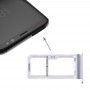 2 SIM-карти лоток / Micro SD-карти лоток для Galaxy S8 / S8 + (Сірий)