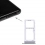 2 SIM vassoio di carta del vassoio / Micro SD per Galaxy Note 8 (nero)