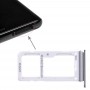 2 SIM vassoio di carta del vassoio / Micro SD per Galaxy Note 8 (nero)