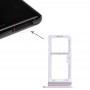 2 SIM-карты лоток / Micro SD-карты лоток для Galaxy Note 8 (розовый)