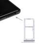 2 SIM vassoio di carta del vassoio / Micro SD per Galaxy Note 8 (oro)