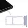 2 SIM vassoio di carta del vassoio / Micro SD per Galaxy Note 8 (blu)