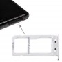 2 SIM-карти лоток / Micro SD-карти лоток для Galaxy Note 8 (срібло)