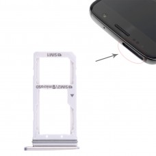 2 SIM Card Tray vassoio di carta / Micro SD per Galaxy S7 (oro)