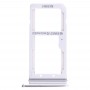 2 SIM Card Tray vassoio di carta / Micro SD per Galaxy S7 (bianco)