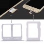 2 SIM Card Tray + Micro SD Card Tray for Galaxy A9100 / A9 (2016)(White)