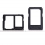 2 SIM Card Tray + Micro SD Card Tray for Galaxy A5108 / A7108(Gold)