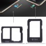 2 SIM Card Tray + Micro SD Card Tray for Galaxy A5108 / A7108(White)