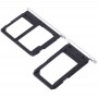 2 SIM Card Tray + Micro SD Card Tray for Galaxy A5108 / A7108(White)