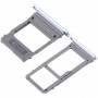 2 SIM Card Tray + Micro SD Card Tray for Galaxy A520 / A720(Blue)