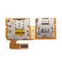 SIM y Micro lector de tarjetas SD Contacto cable de la flexión para la lengüeta 9.7 S2 / T815