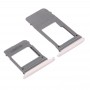 SIM karta Tray + Micro SD Card Tray, Single karet pro Galaxy A5 (2017) / A520 a A7 (2017) / A720 (Gold)