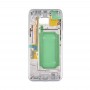 Moyen Cadre Bezel pour Galaxy S8 + / G9550 / G955F / G955A (Argent)