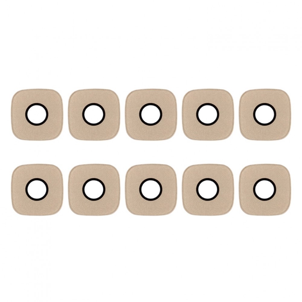 10 PCS per Galaxy C9 Pro / C9000 Torna Camera Lens (oro)
