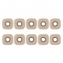 10 PCS per Galaxy C9 Pro / C9000 Torna Camera Lens (oro)