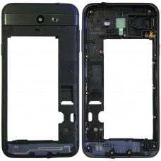 Заден корпус Frame за Galaxy J7 V J727V (Verizon) (черен)