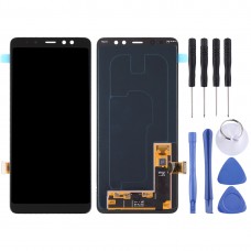 LCD Screen and Digitizer Full Assembly for Galaxy A8+ (2018) / A730(Black)