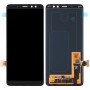 Ekran LCD Full Digitizer montażowe dla Galaxy A8 (2018) / A5 (2018) / A530 (czarny)