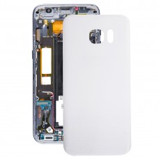 Акумулятор Задня кришка для Galaxy S7 Краю / G935 (білий)